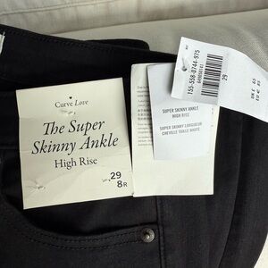 Abercrombie and Fitch Black Super Skinny Ankle Jeans